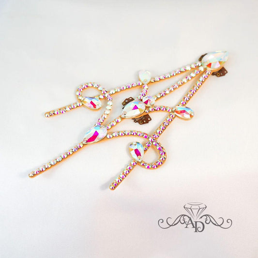 Crystal Dance Hairpiece - Laura