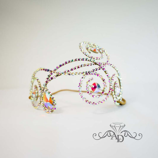 Flexible Wire Diadem for Performance Wear - Ava