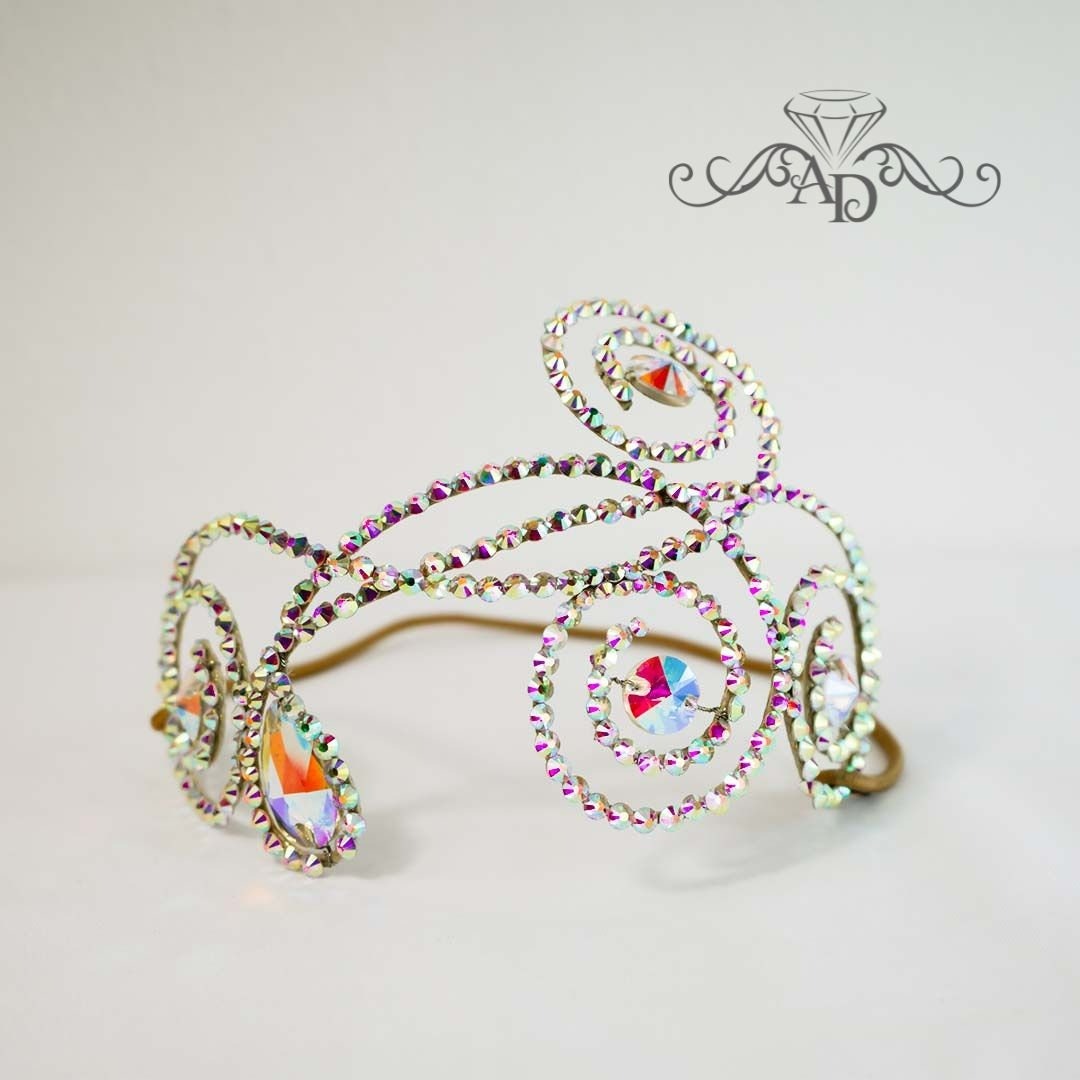 Flexible Wire Diadem for Performance Wear - Ava