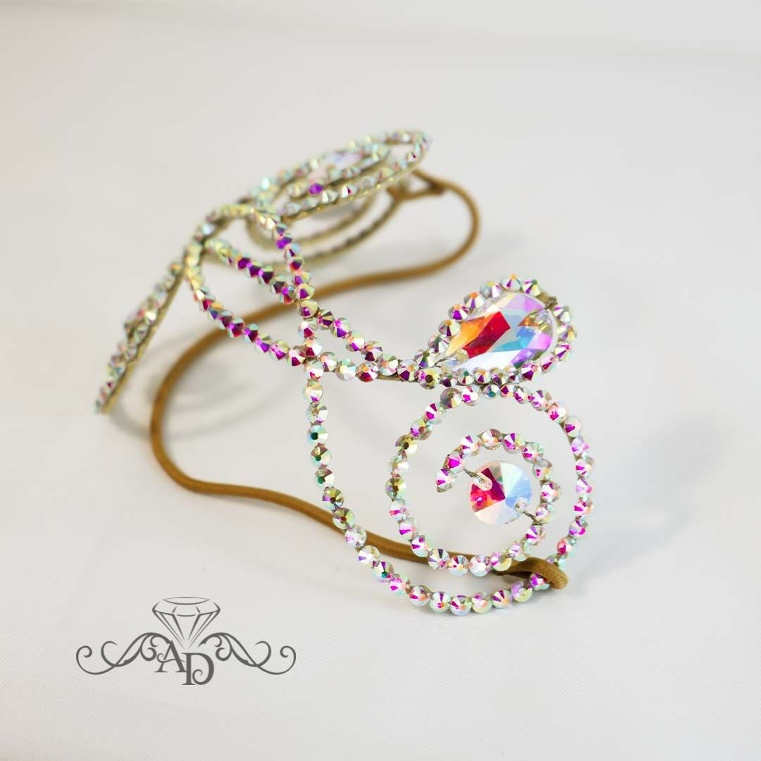 Flexible Wire Diadem for Performance Wear - Ava