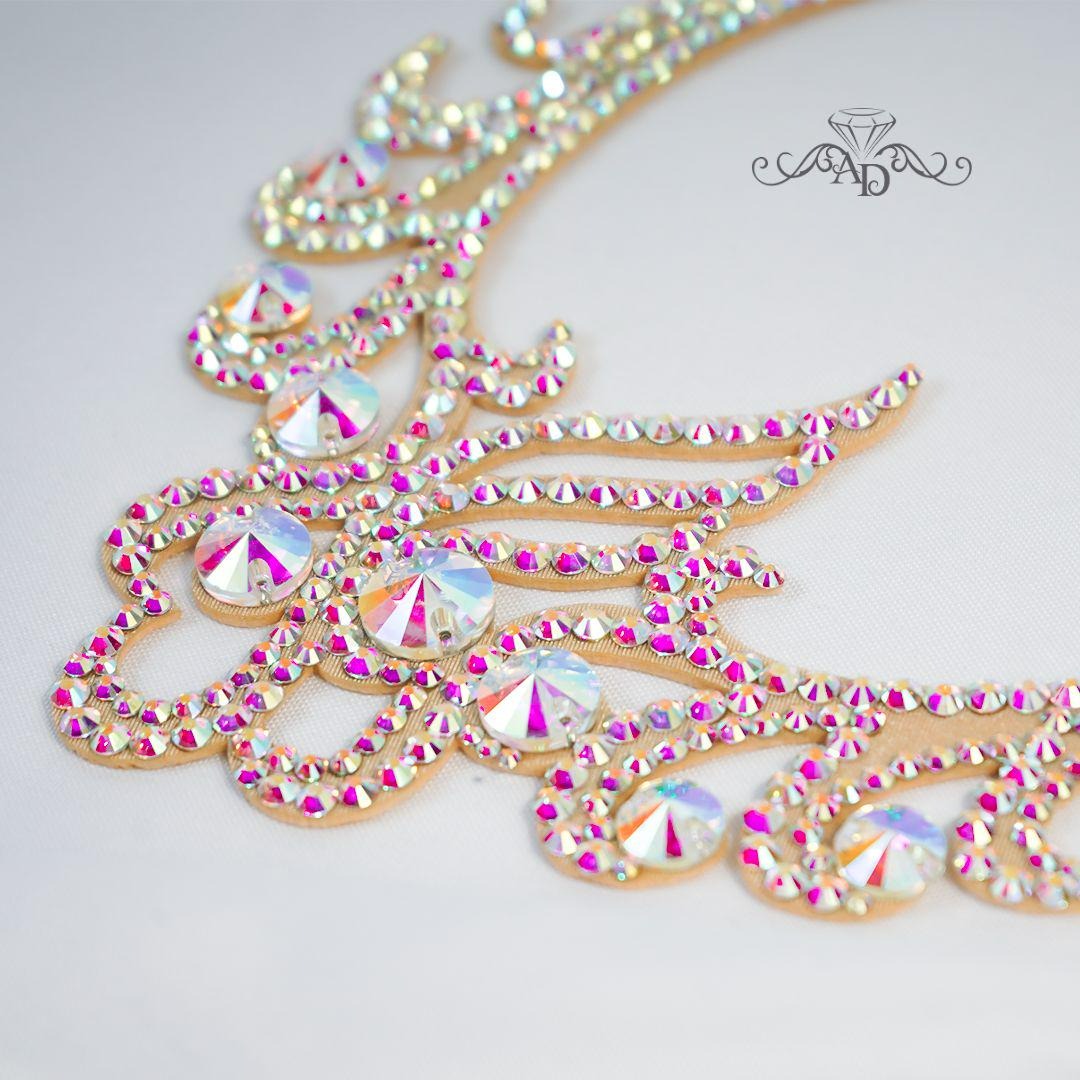 Necklace with Shimmering Stones - Shayna
