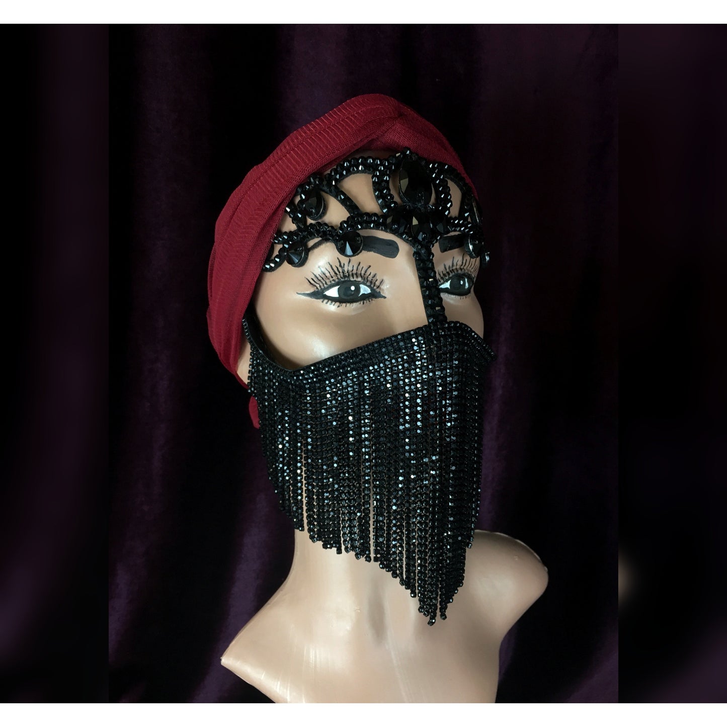 Arabian-Inspired Face Chain – Claudia Black