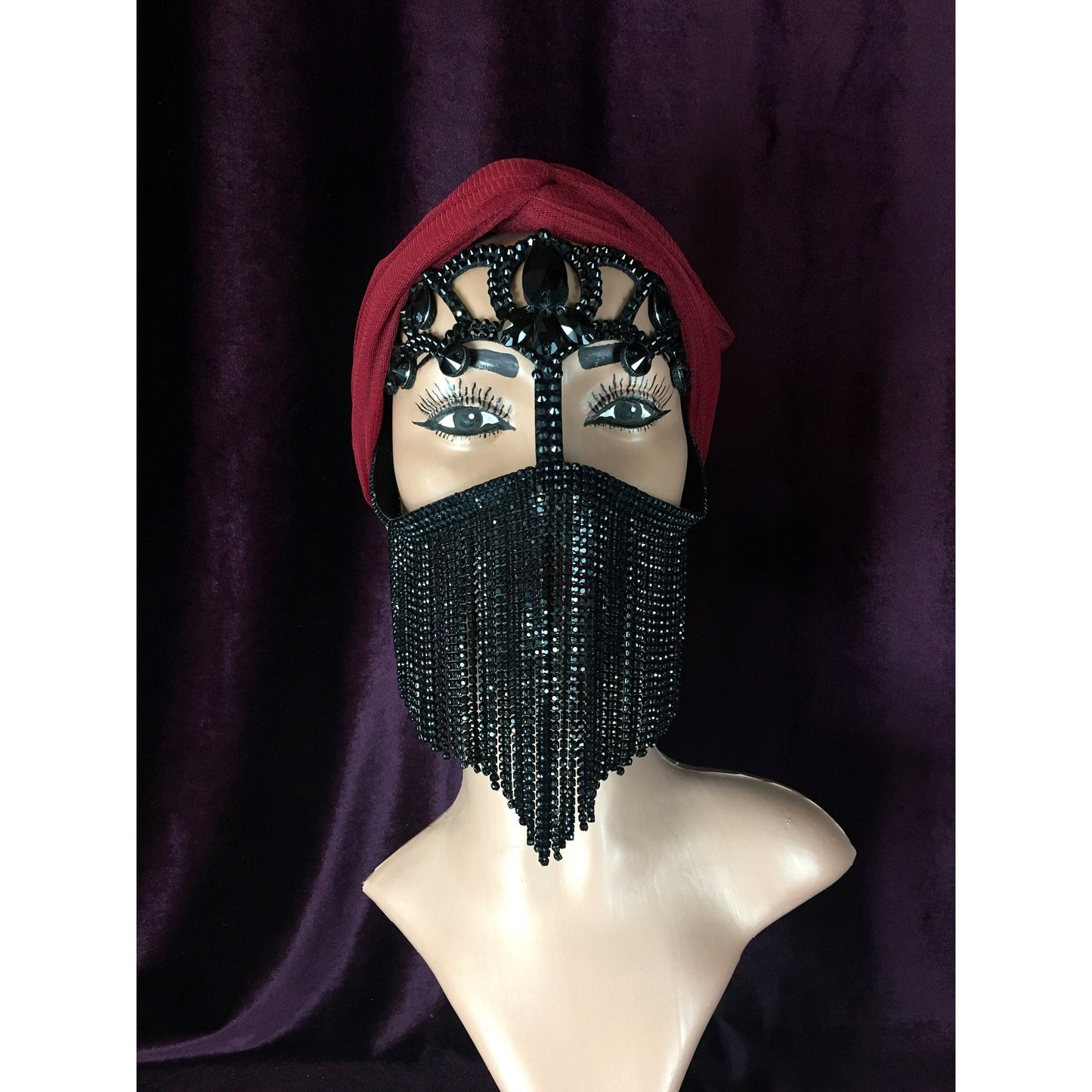 Arabian-Inspired Face Chain – Claudia Black