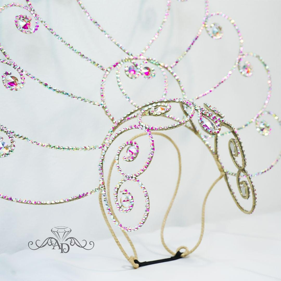 Shiny Wire Crown for Stage & Events - Belinda