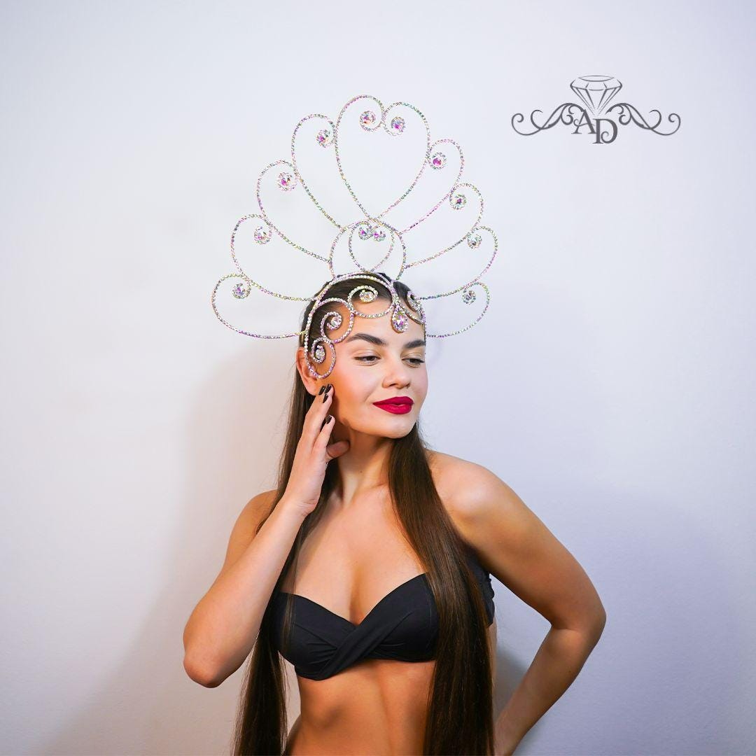 Shiny Wire Crown for Stage & Events - Belinda