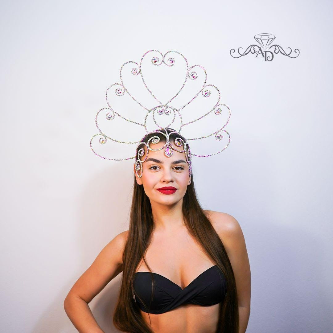 Shiny Wire Crown for Stage & Events - Belinda