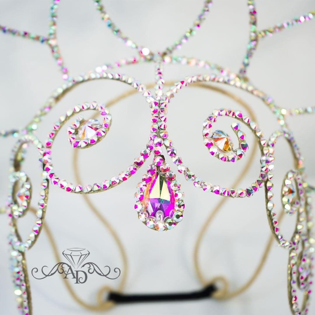 Shiny Wire Crown for Stage & Events - Belinda