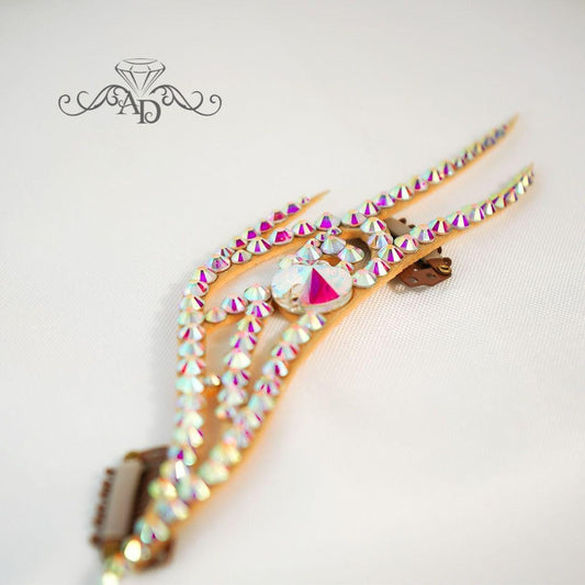 Stage Hairpiece for Dancers - Heidi