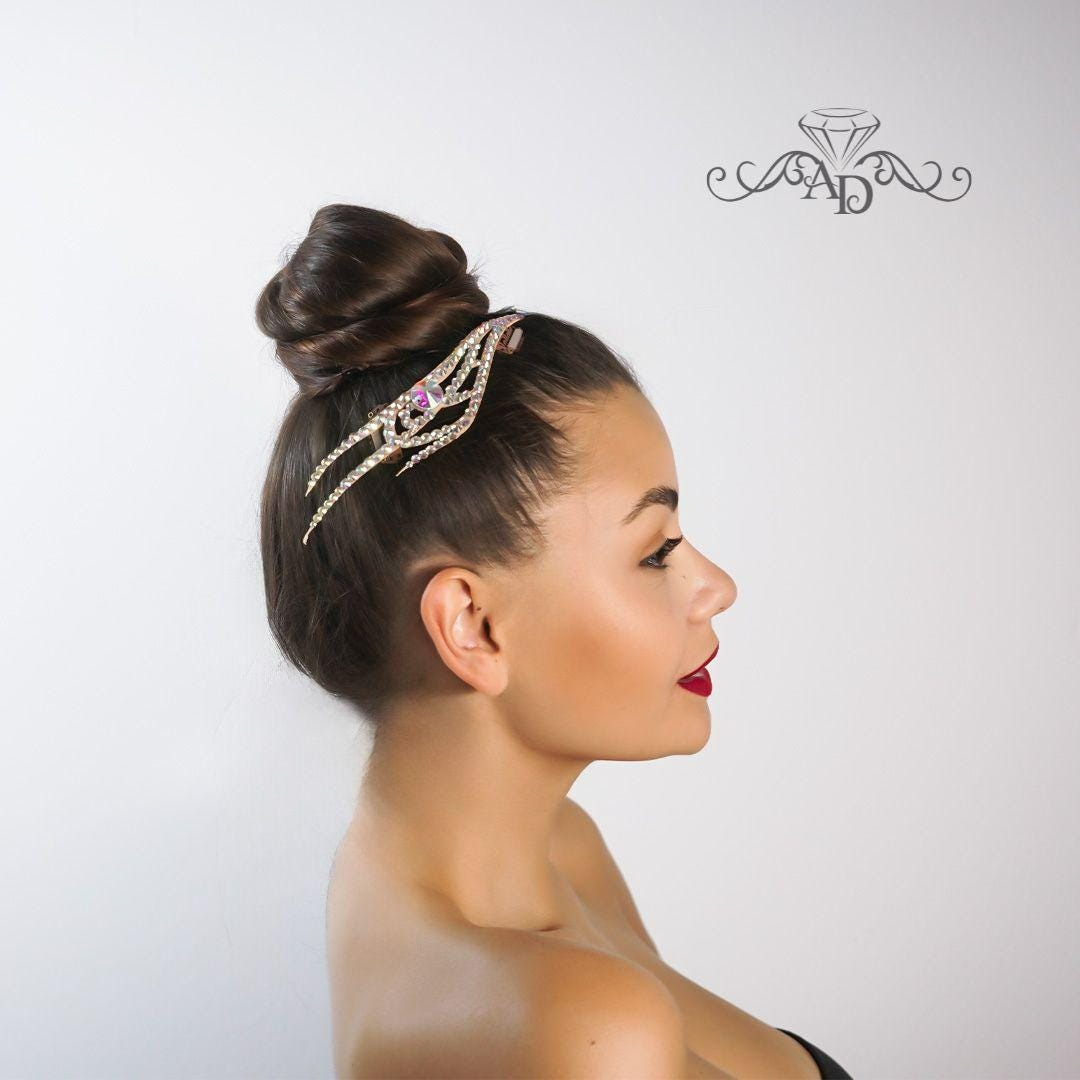 Stage Hairpiece for Dancers - Heidi