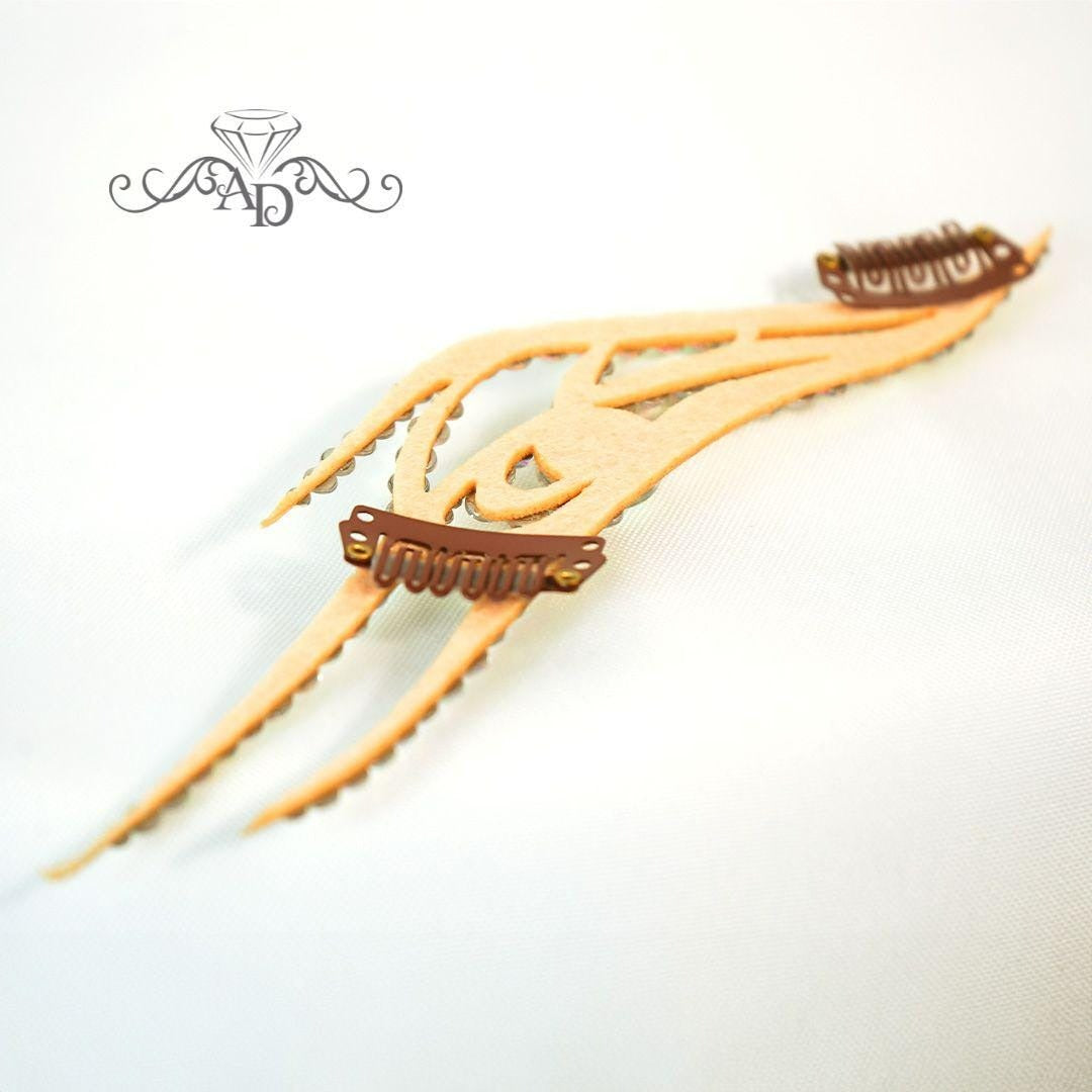 Stage Hairpiece for Dancers - Heidi
