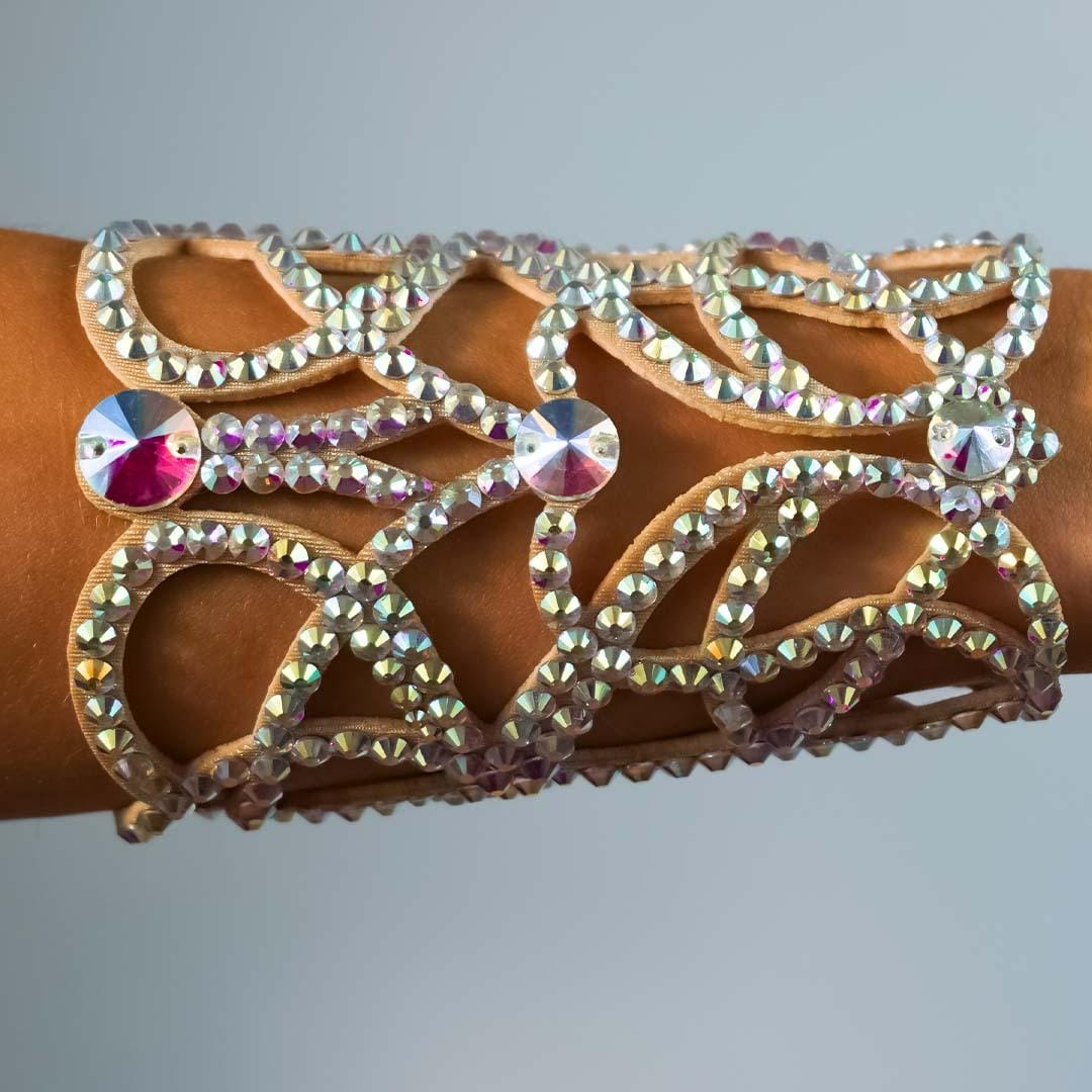 Sparkling Rhinestone Dance Bracelet - Shinning