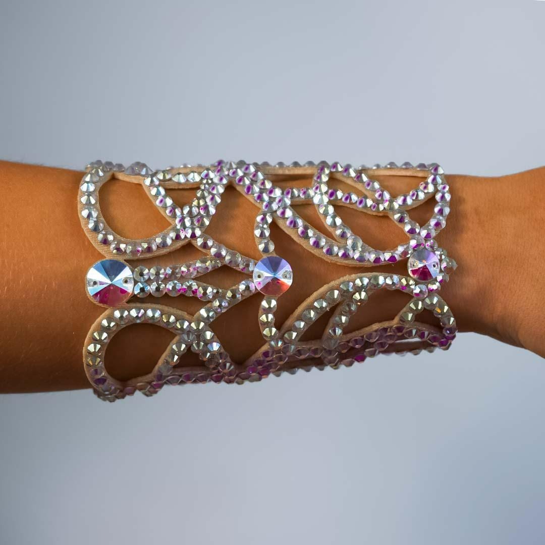 Sparkling Rhinestone Dance Bracelet - Shinning