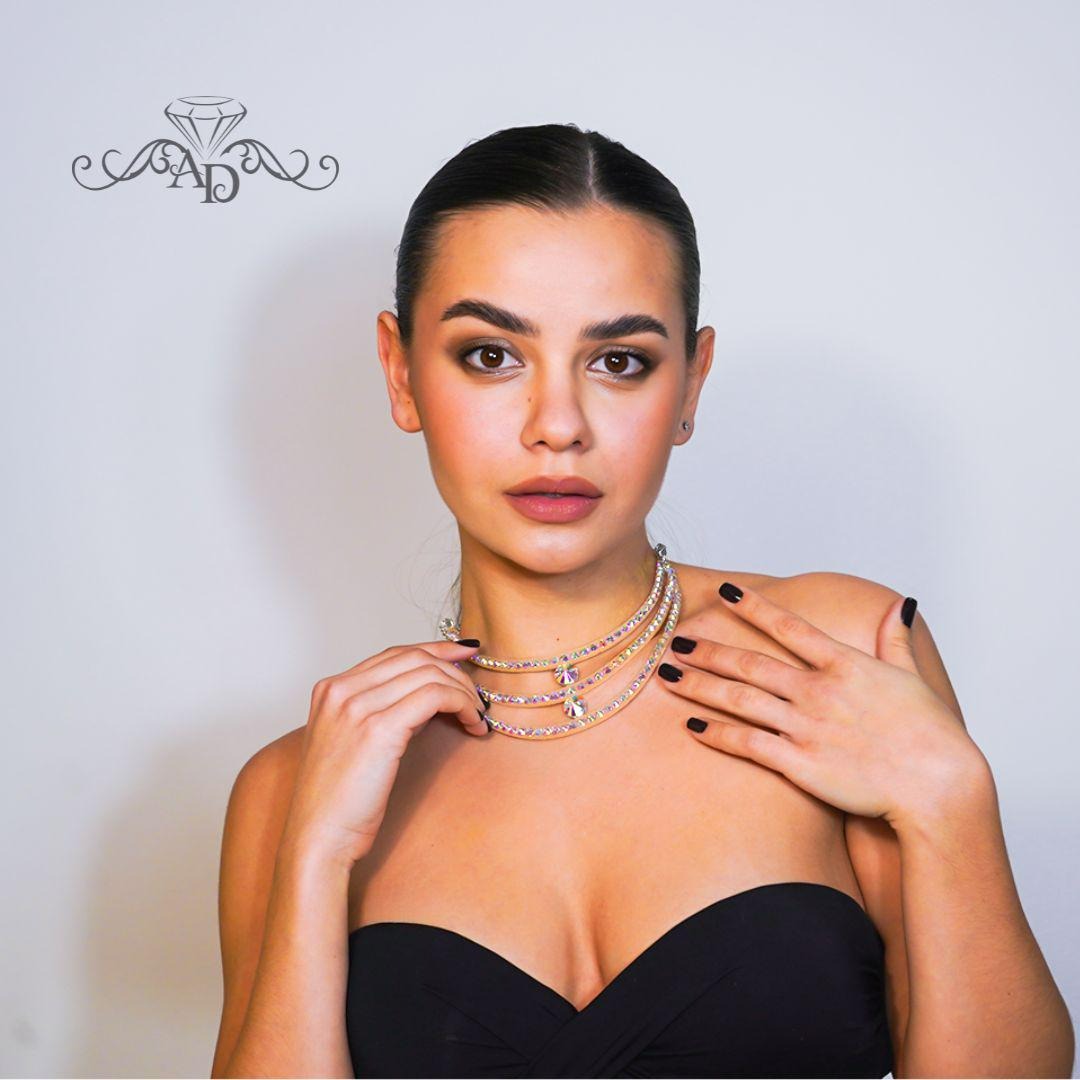 Dancer’s Sparkle Necklace - Nefertiti