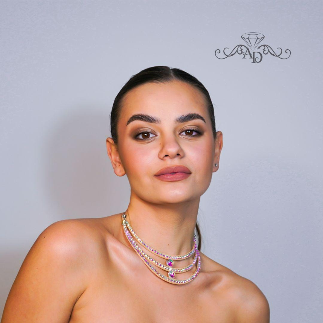 Dancer’s Sparkle Necklace - Nefertiti