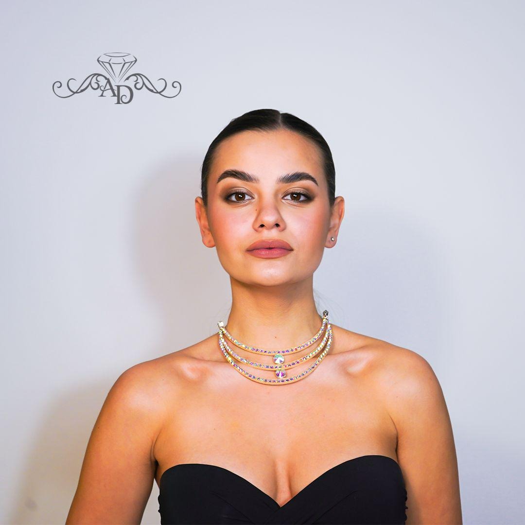 Dancer’s Sparkle Necklace - Nefertiti