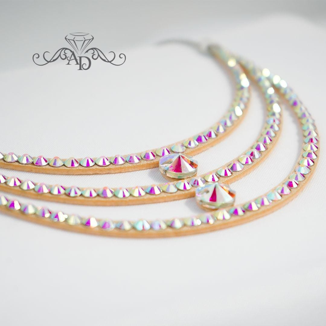 Dancer’s Sparkle Necklace - Nefertiti