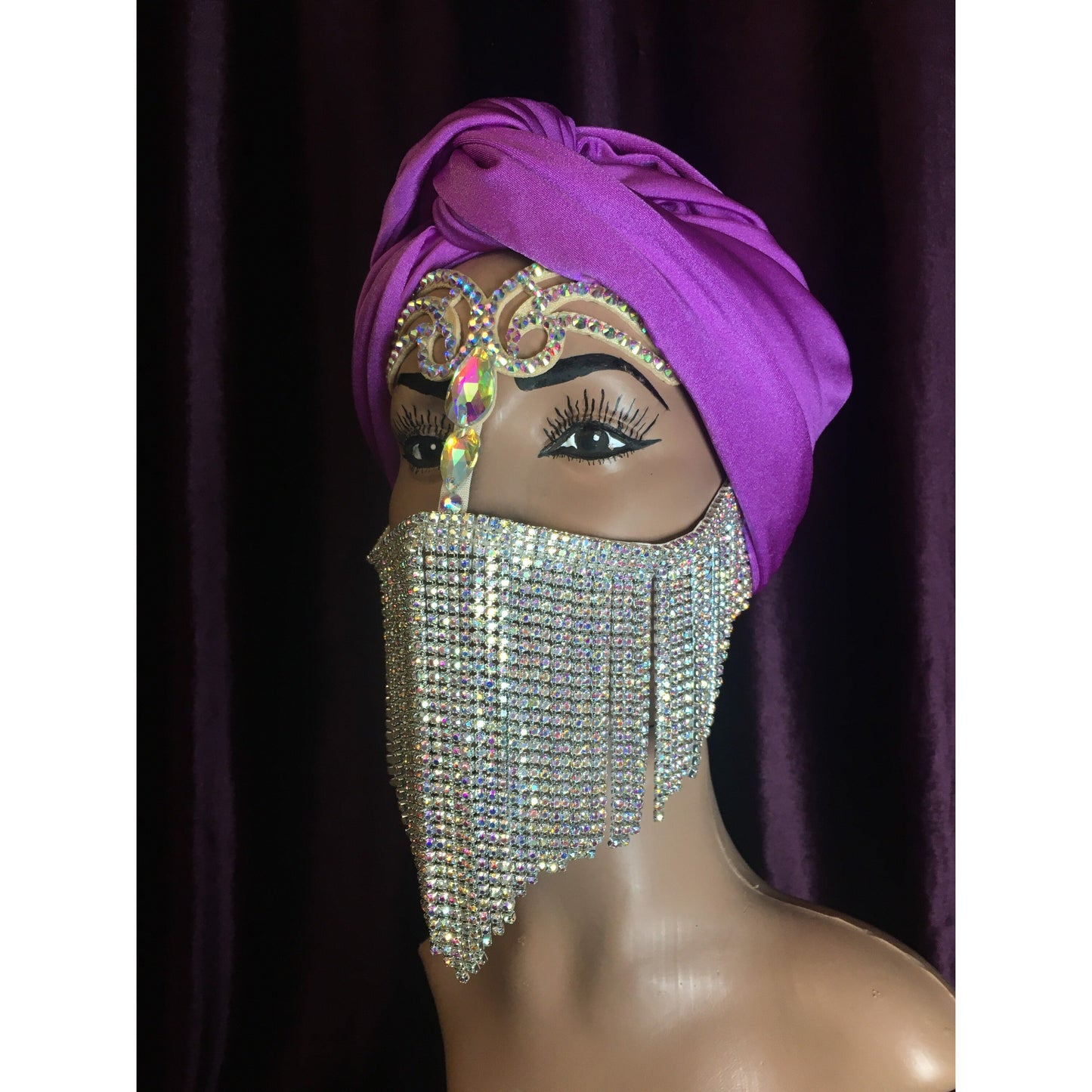 Statement Face Chain – Sherry