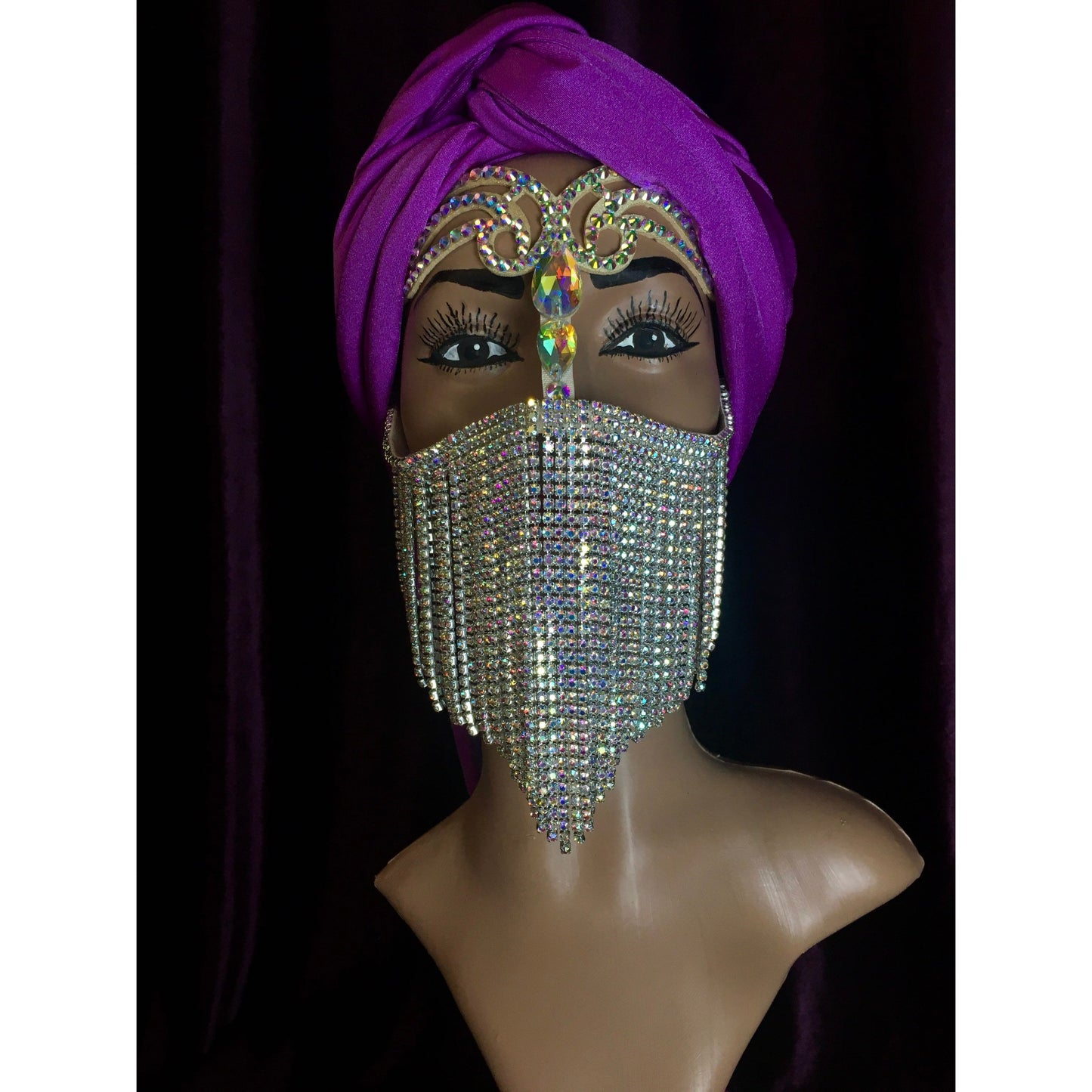 Statement Face Chain – Sherry