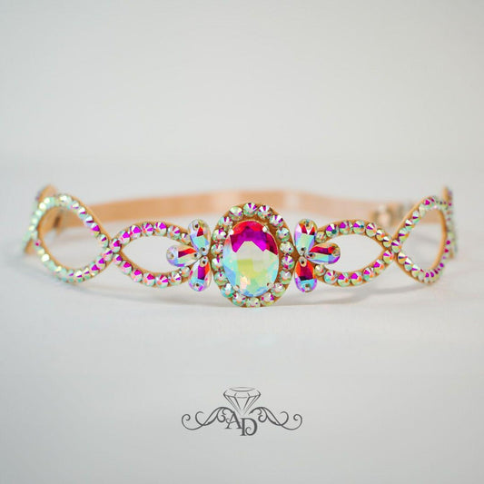 Crystal-Embellished Choker Serenity