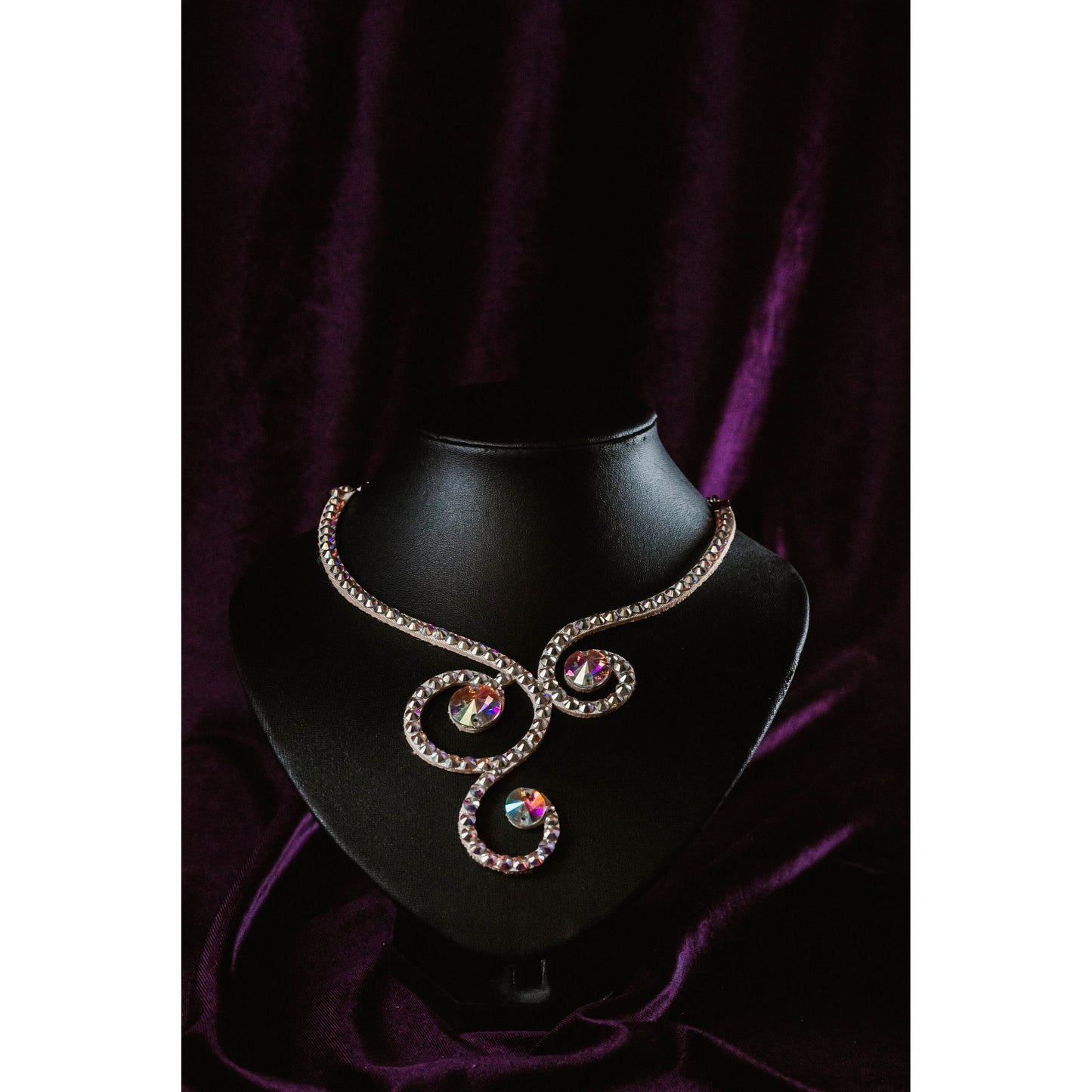 Crystal Necklace for Dance Costumes - Marika