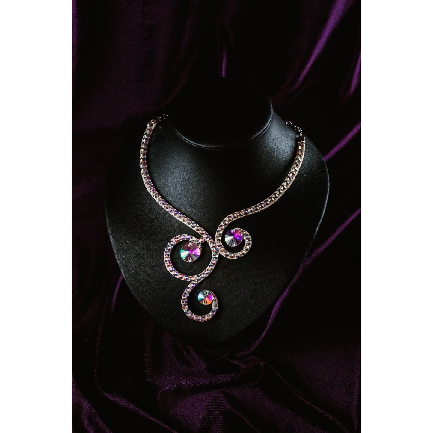 Crystal Necklace for Dance Costumes - Marika