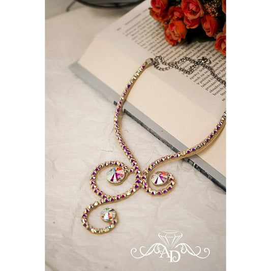 Crystal Necklace for Dance Costumes - Marika
