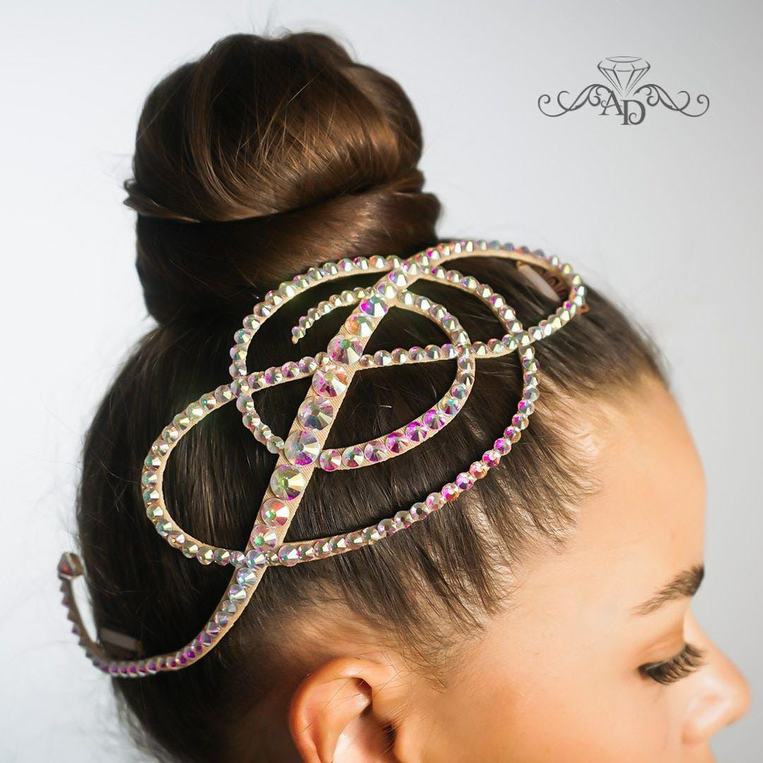 Elegant Rhinestone Hair Accessory - Stacy