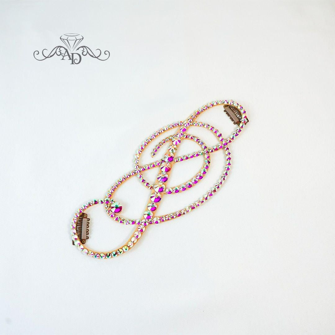 Elegant Rhinestone Hair Accessory - Stacy