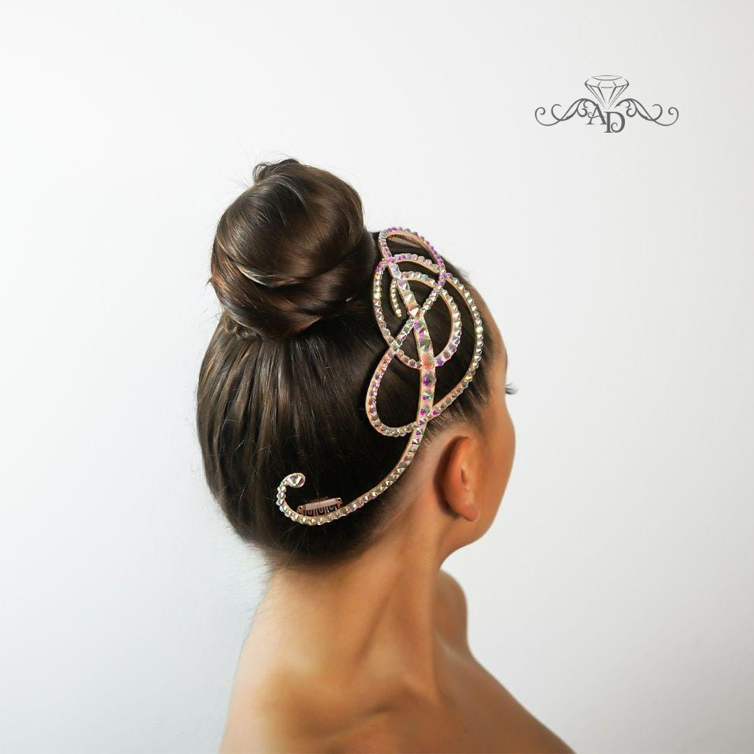 Elegant Rhinestone Hair Accessory - Stacy