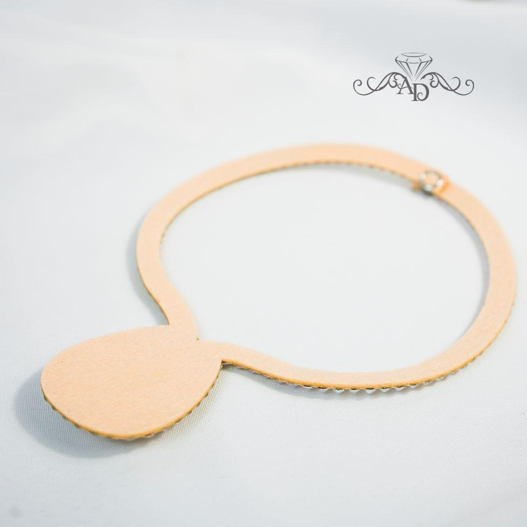 Rhinestone Necklace for Events - Tina
