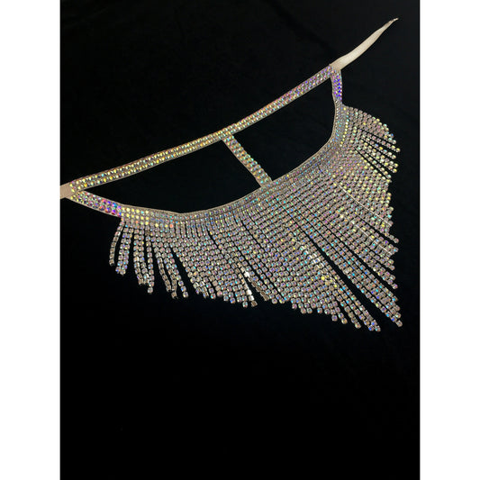 Chain Rhinestone Mask – Samanta