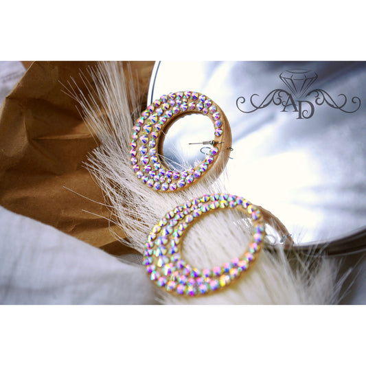 Crystal Earrings for Shows - Avery