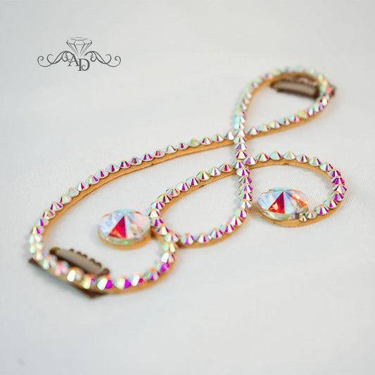 Hair Accessory for Ballroom Competitions - Vivian