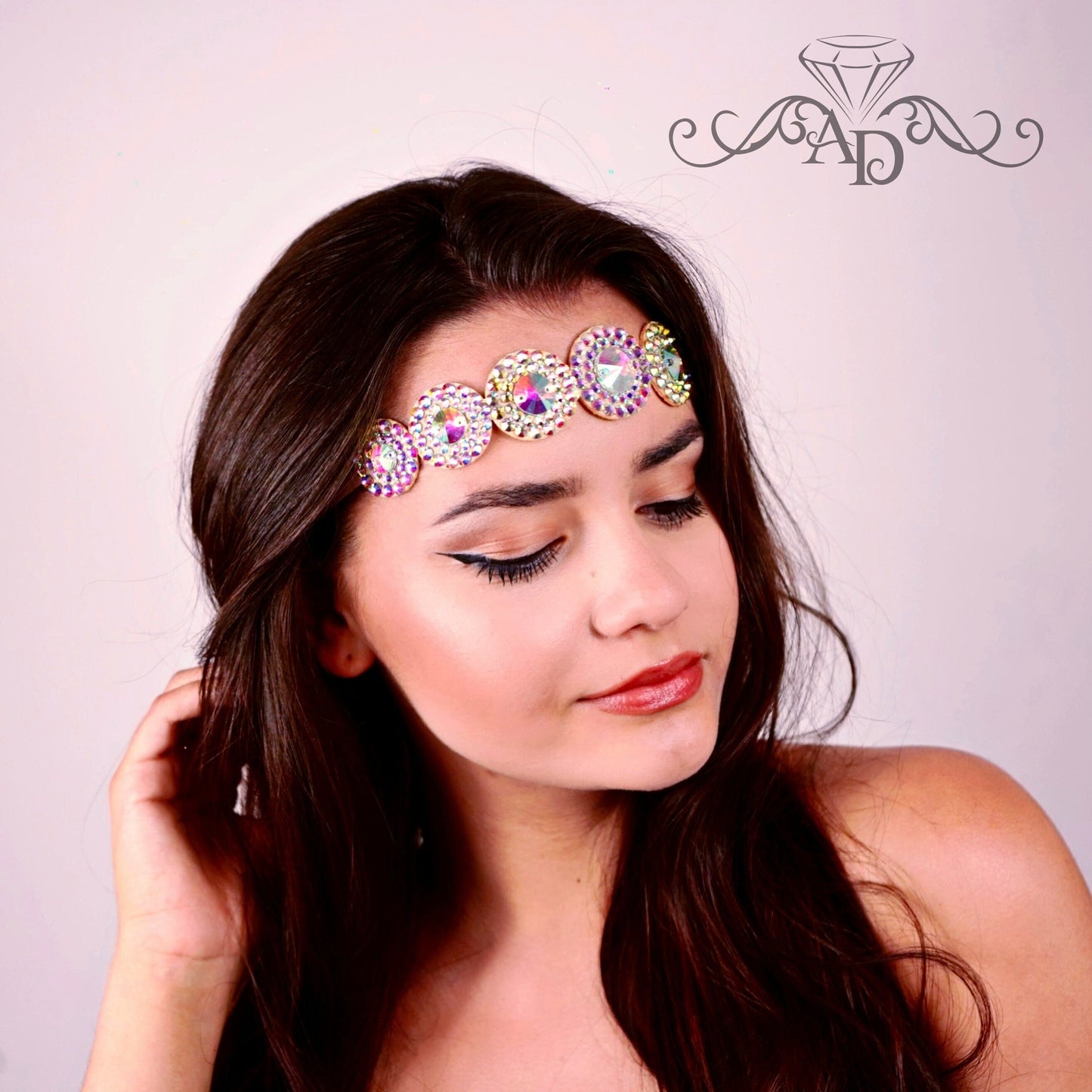 Exquisite Rhinestone Forehead Jewelry - Fidalia