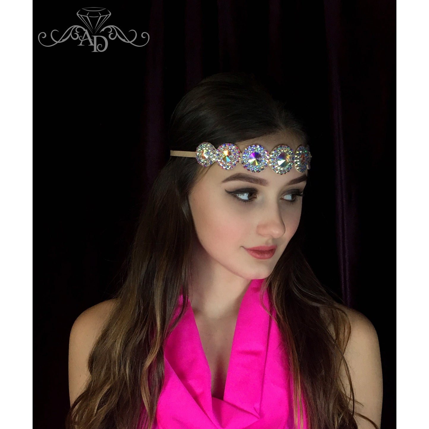 Exquisite Rhinestone Forehead Jewelry - Fidalia