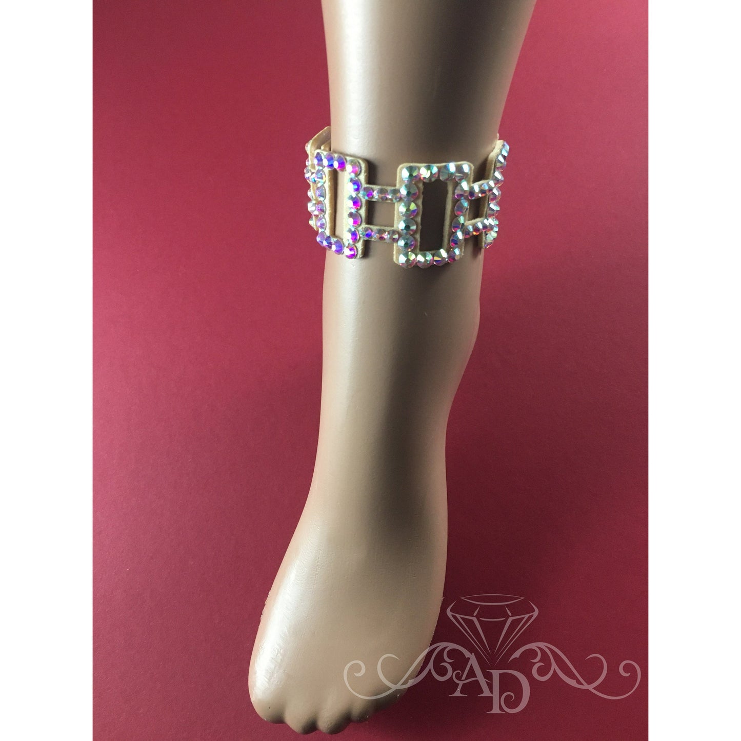 Lightweight Sparkly Anklet for Performers - Odri