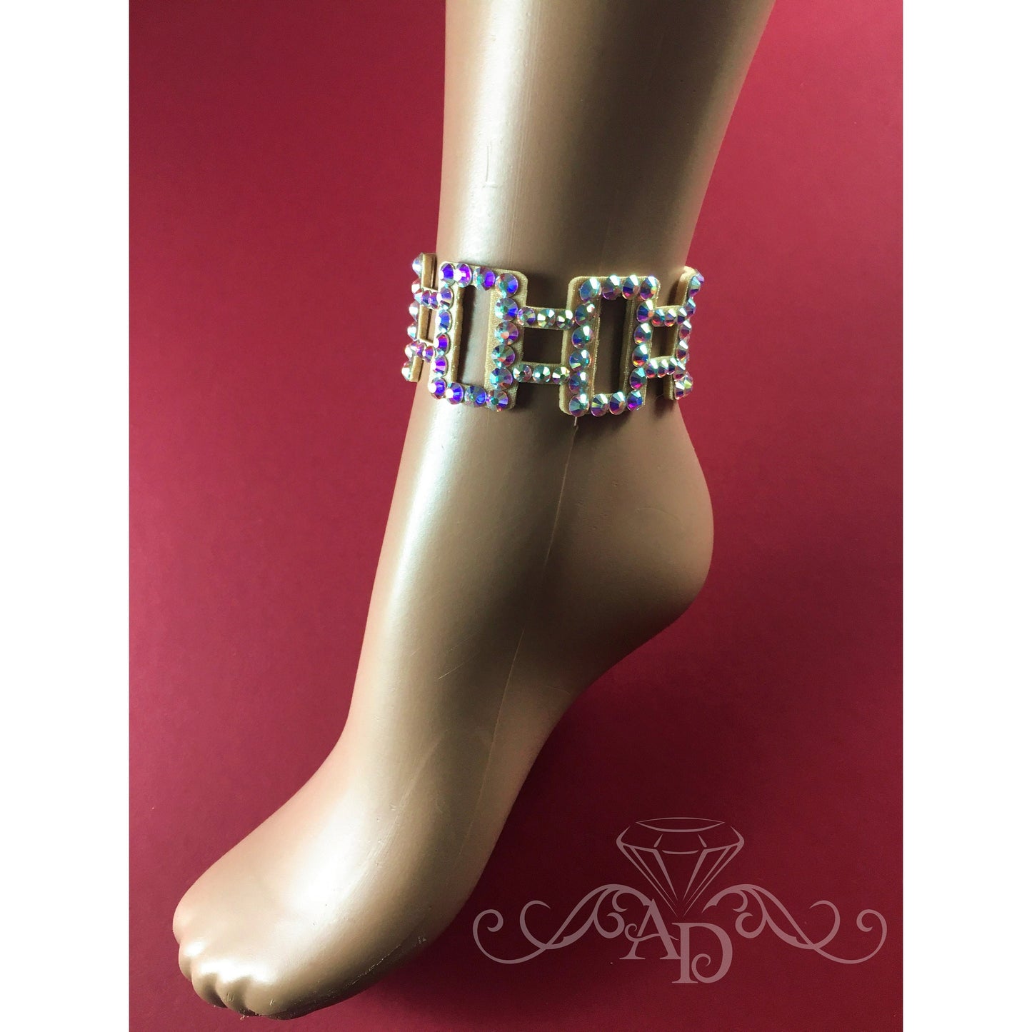 Lightweight Sparkly Anklet for Performers - Odri