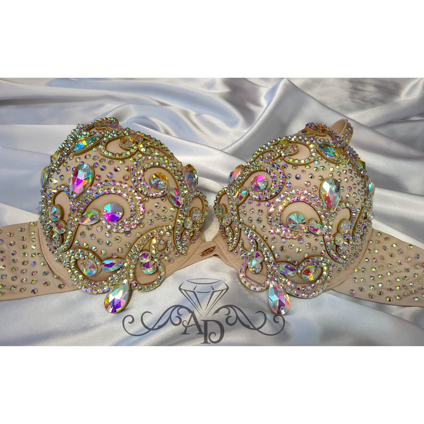 Versatile Beige Belly Dance Base Set