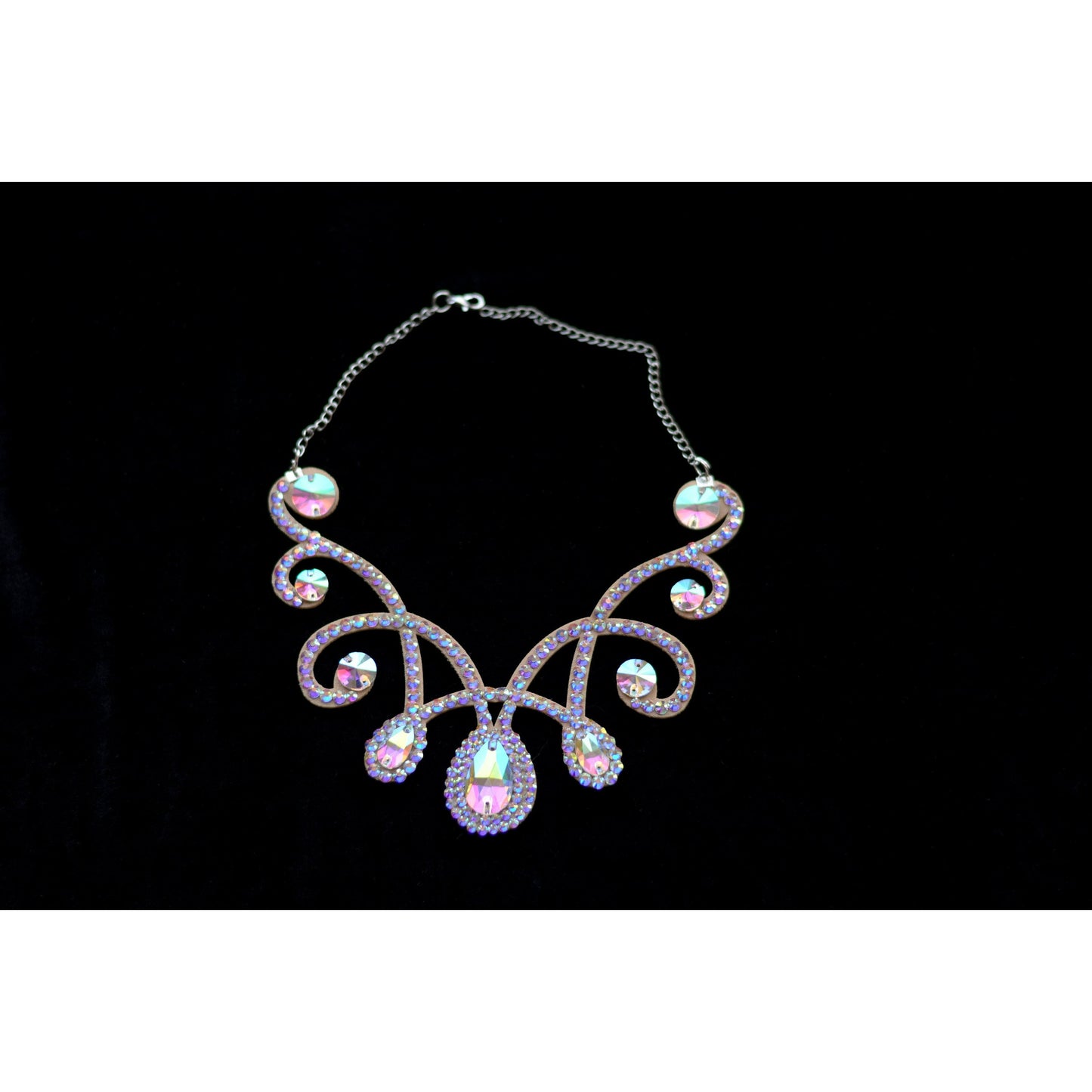 Sparkling Stage Necklace - Emili