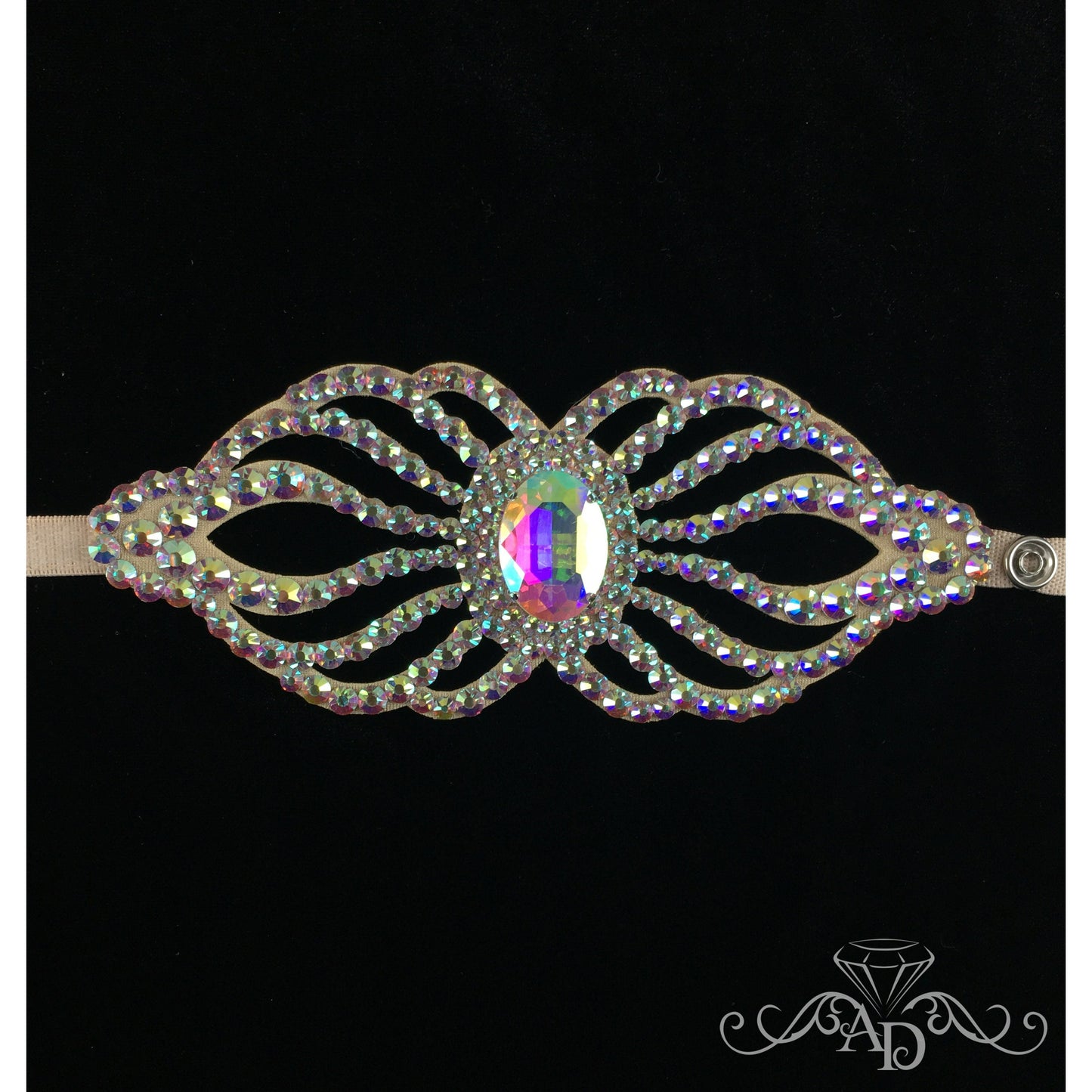 Dazzling Crystal Anklet for Dance - Andrea