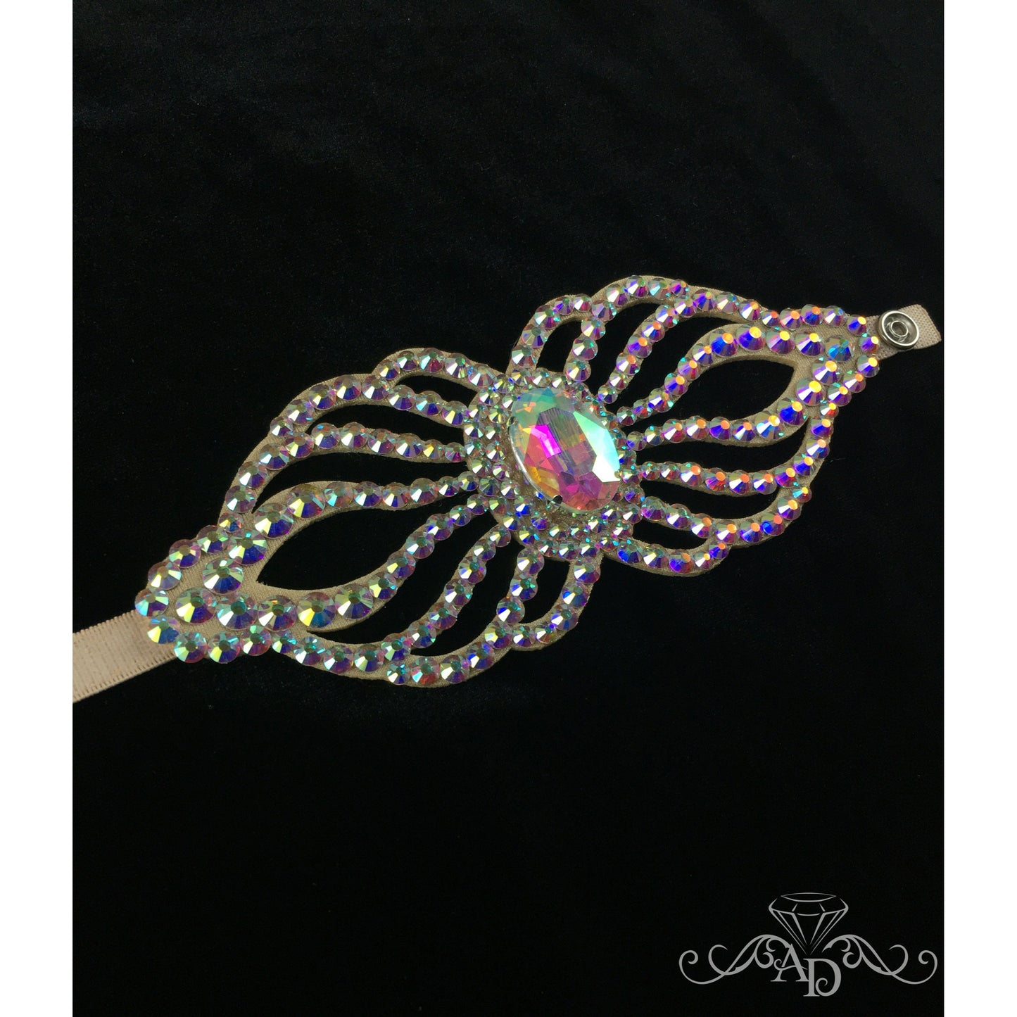 Dazzling Crystal Anklet for Dance - Andrea