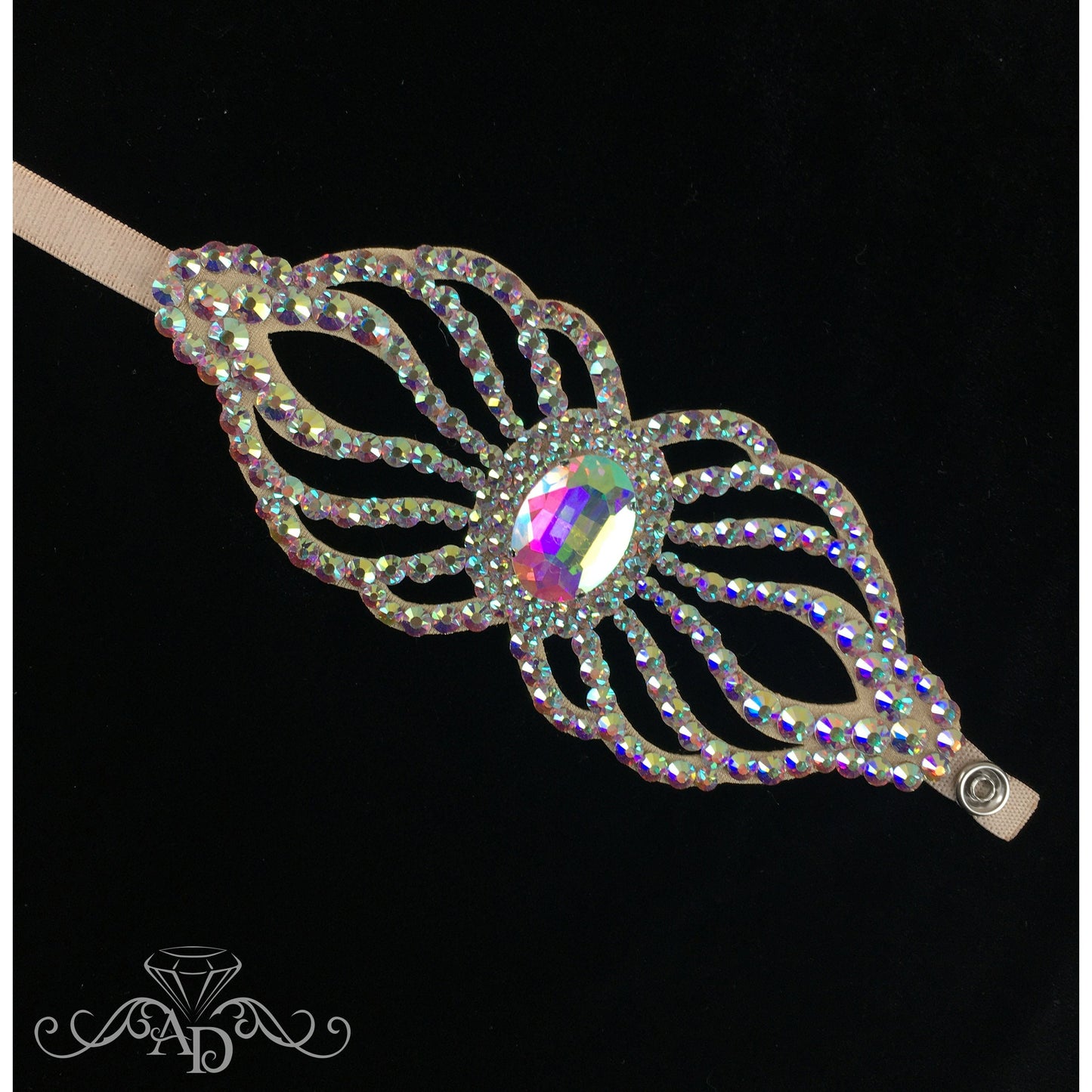 Dazzling Crystal Anklet for Dance - Andrea