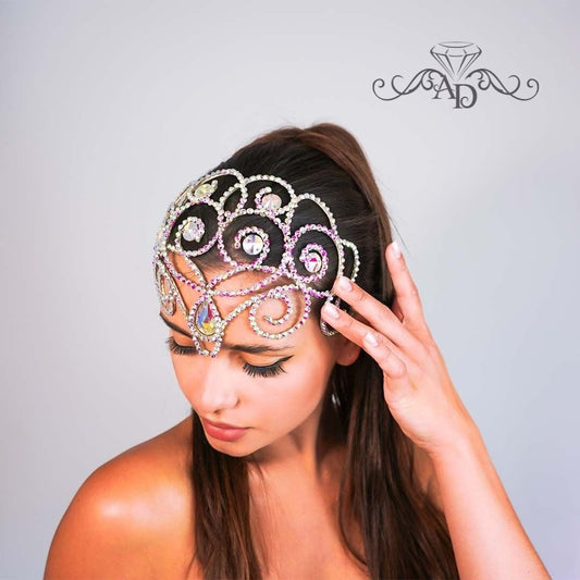 Artistic Wire Tiara for Showgirl Costumes - Florensia