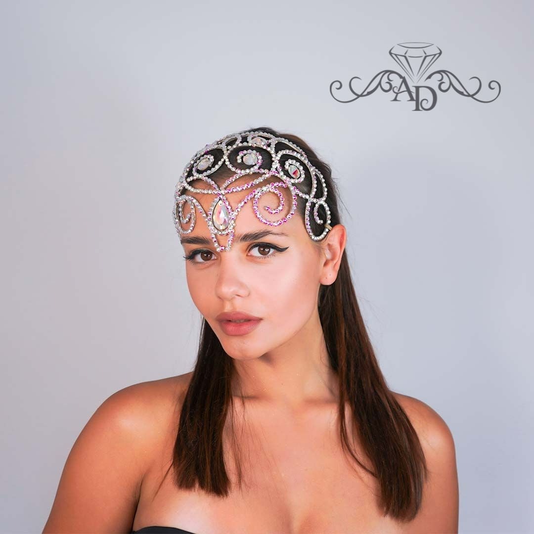 Artistic Wire Tiara for Showgirl Costumes - Florensia