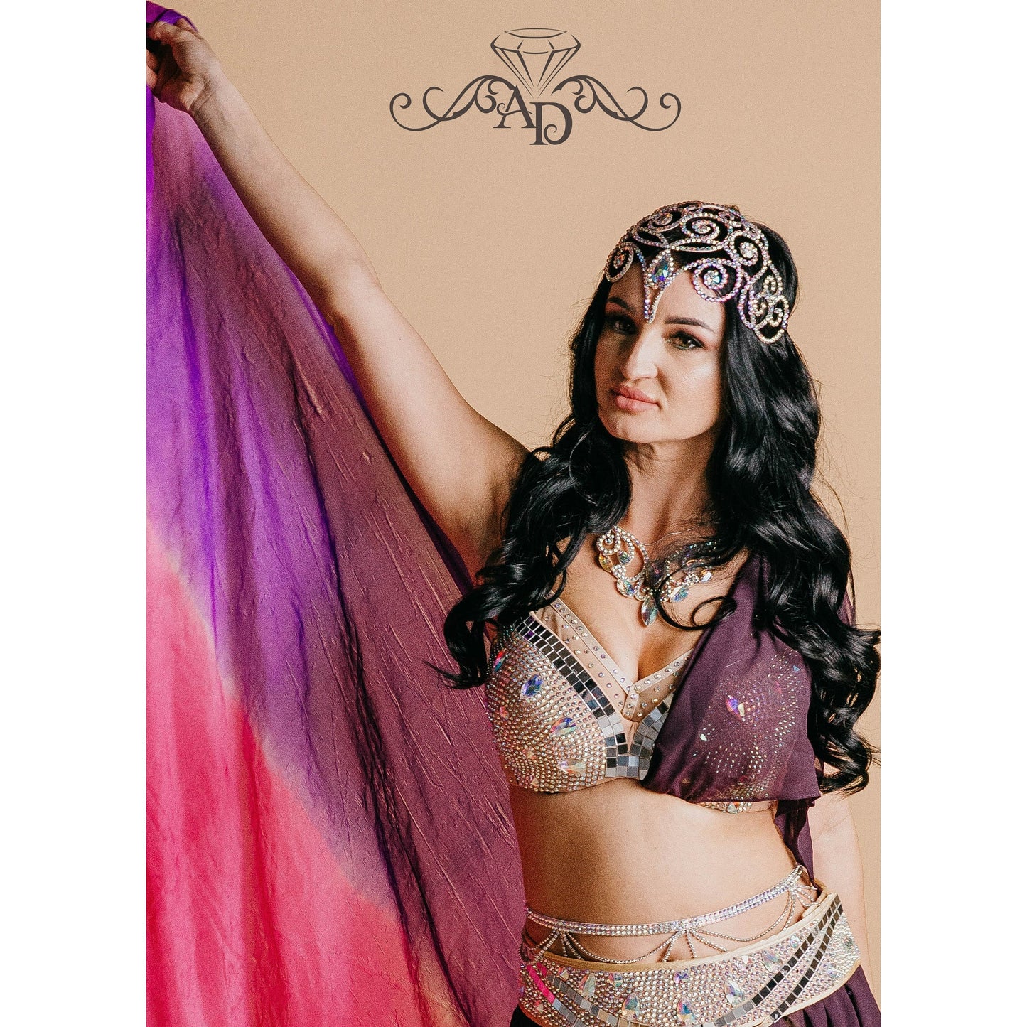 Artistic Wire Tiara for Showgirl Costumes - Florensia