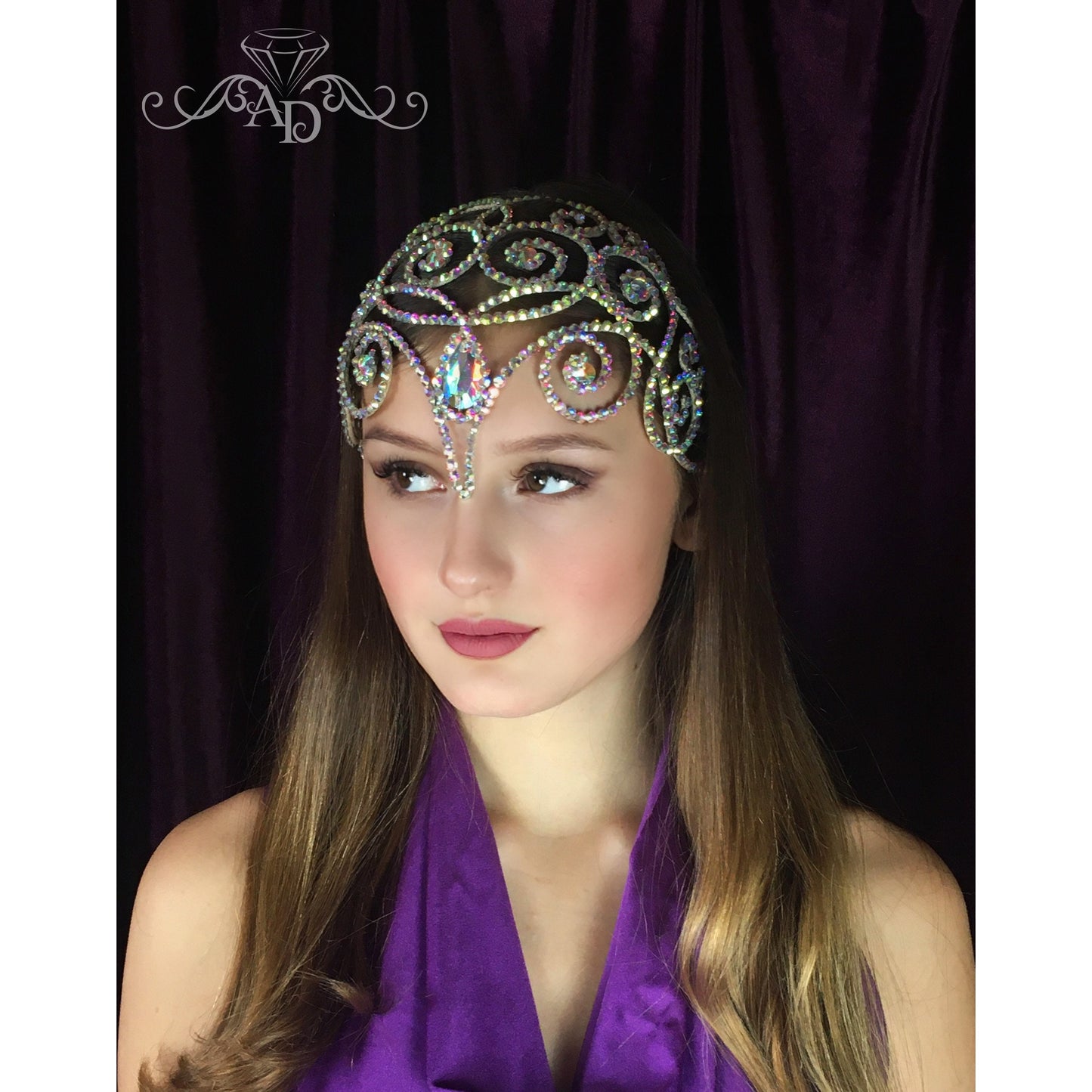 Artistic Wire Tiara for Showgirl Costumes - Florensia