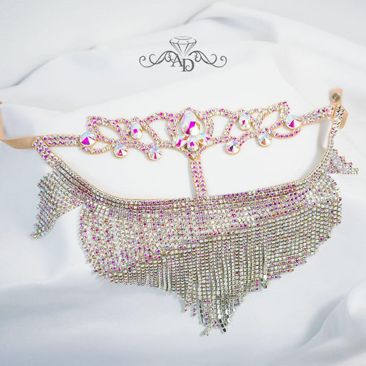 Chain Face Jewelry – Claudia AB Crystal