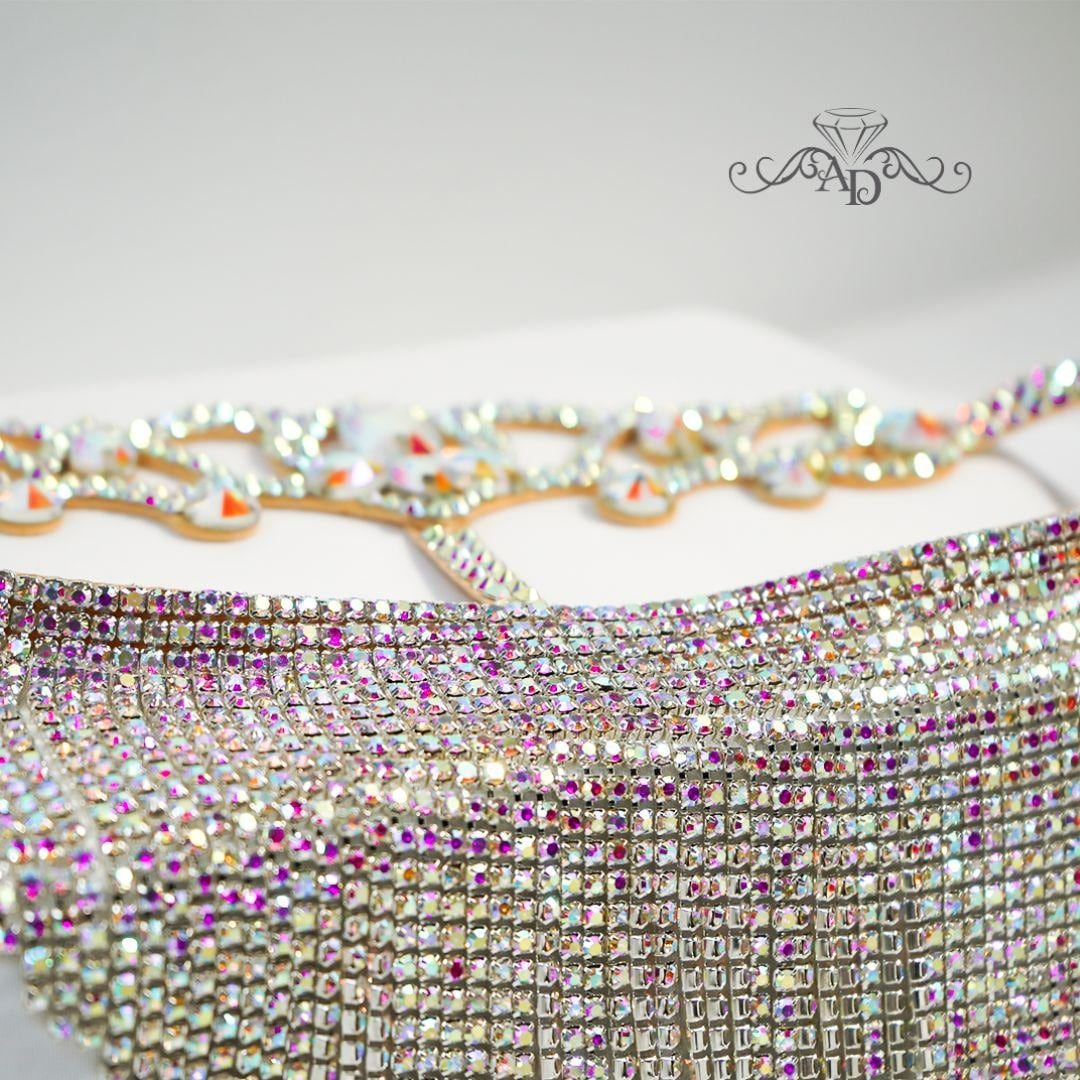 Chain Face Jewelry – Claudia AB Crystal