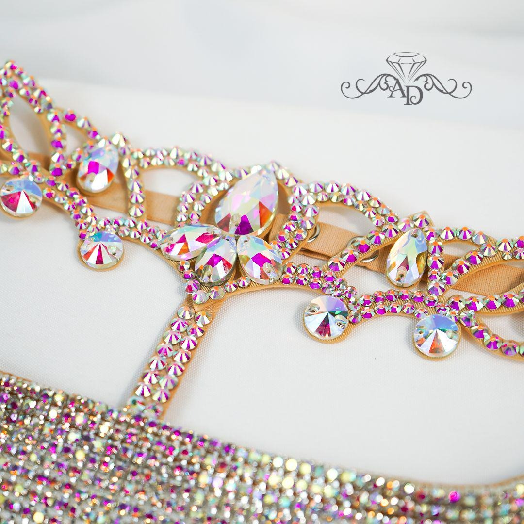 Chain Face Jewelry – Claudia AB Crystal