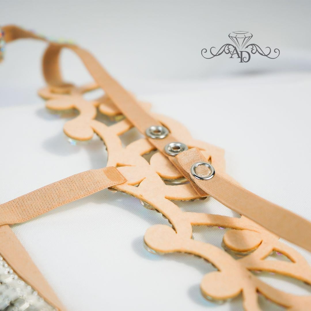 Chain Face Jewelry – Claudia AB Crystal